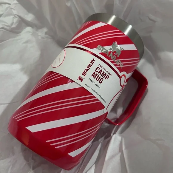 Stanley holiday candy cane twist camp mug - 2025 target release - Picture 1 of 2